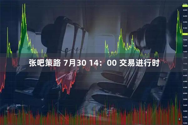 张吧策路 7月30 14:00 交易进行时